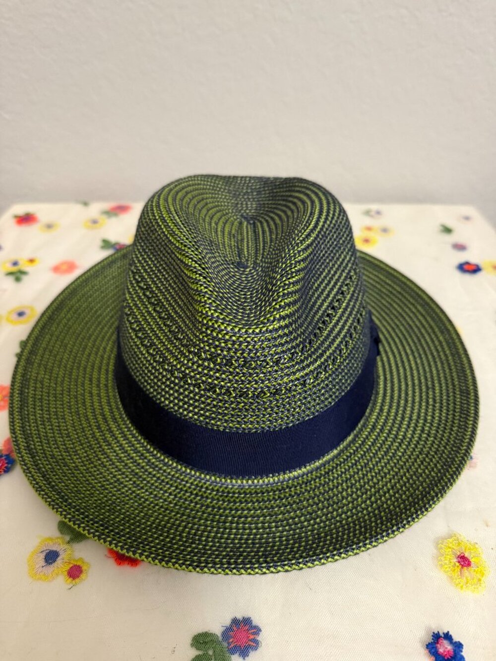 Bailey 1922 Ivy Green Eli Braided Fedora Hat